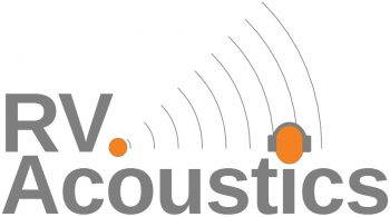 RV Acoustics logo Noise at Work Glasgow Scotland